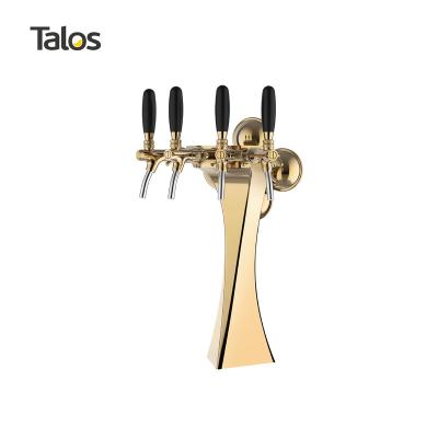 China TALOS Brage Tap Tower PVD 4 Way Tower Draft Beer Dispensing Tower 1036401-22 for sale