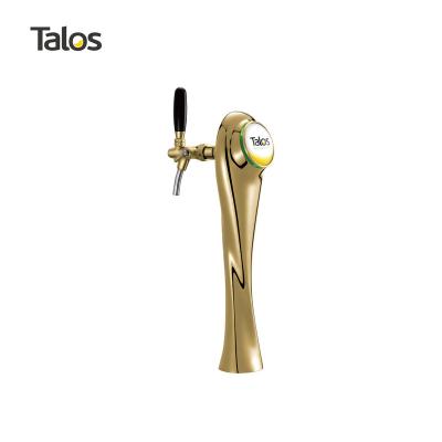 China TALOS World Cup Tap Tower PVD 1 Way Tower Draft Beer Dispensing Tower 1034117-22 for sale