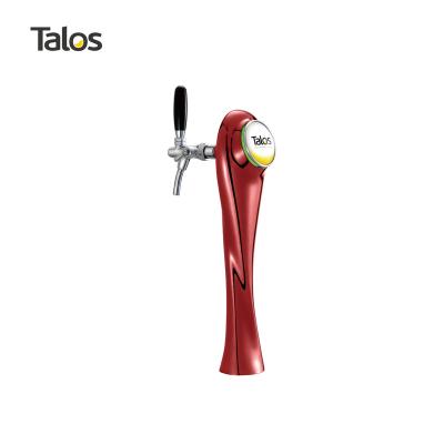 China TALOS 1 World Cup Tap Tower Way Tower Draft Beer Red Dispensing Tower 1034115-R for sale