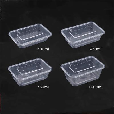 China Wholesale Microwavable Biodegradable Disposable Food Container Salad Box Bento Lunch Box for sale