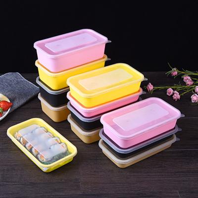 China Modern Simple Plastic Meal Prep Food Storage One Compartment Containers - BPA Free Reusable Lunch Bento Box for sale