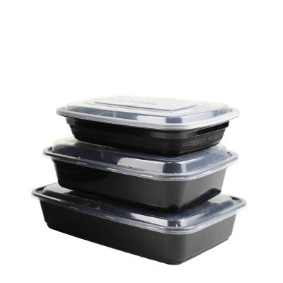 China Super Large Size Durable Microwavable Plastic Packaging Disposable Cool Box For Lunch Box for sale