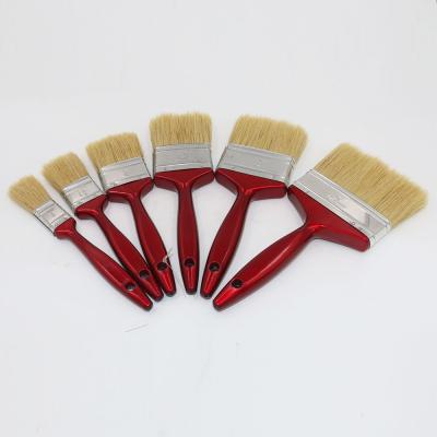 China Red Wooden Handle Bristle Painting/Cleaning Brush for sale