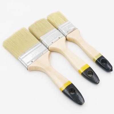 China Sturdy Wooden Handle Black Tail Paint / Cleaning Brush For Worker Painting for sale