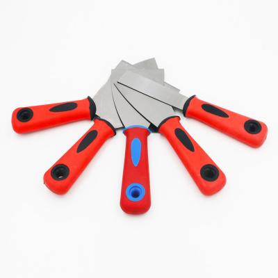 China Wholesale New Style Stainless Steel Handle Rubber Putty Knife for sale