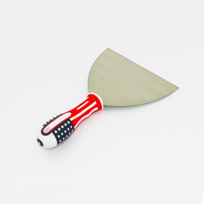 China Newest Design Stainless Steel American Flag Handle Carbon Steel Blade Putty Knife for sale