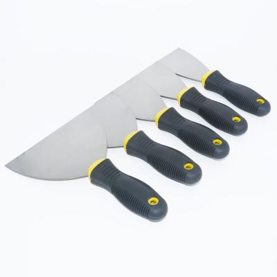 China Mirror Stainless / Carbon Steel Polished Stainless Steel Putty Knife With PP TPR Handle for sale