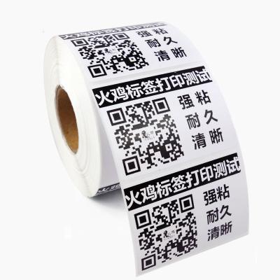 China Jetland Heat Sensitive Custom Labels 80x40mm Thermal Transfer Printer Label For Label Printer for sale