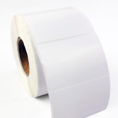 China Thermal Barcode Transfer Barcode Label for Zebra Compatible Labeler, width 20~110 mm single rows of two three wax ribbon to require for sale