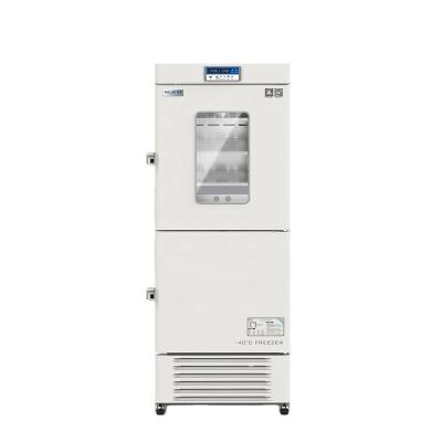 China Meling Double temperature zone 2 to 8C and -10 to -40C Medical Refrigerator and Freezer YCD-FL289 en venta