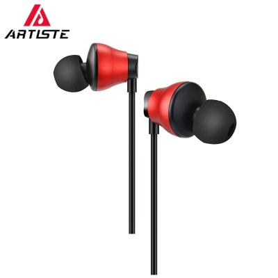 China Exquisite In-ear Design 1.2M In Ear Piezoelectric Ceramic Driver Earphone With MIC for sale