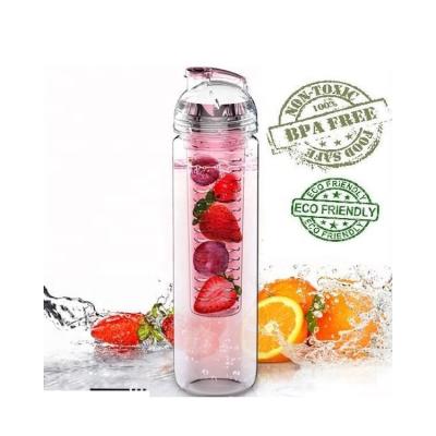 China Tiha Sustainable Private Label 650ML Fruit Infuser Water Bottle With Infuser for sale