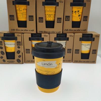 China Viable Biodegradable Food Container Coffee Mug (with 2-3 Compartments), Drinking Straw, Drinks Cold Cup for sale