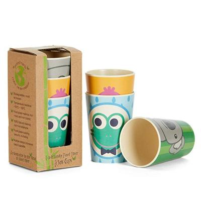 China Sustainable Coffee Mug With Lid Bamboo Fiber Printing Mugs Reusable Wholesale Custom for sale