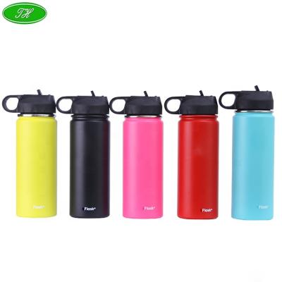 China Sustainable Sales 500ml 750ml 1000ml Whole Spray Paint Double Wall Stainless Steel Water Bottle for sale