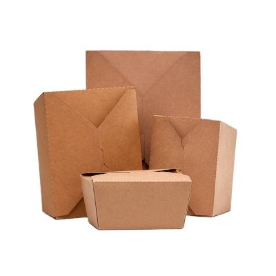 China Food New Arrival Custom Logo Printed Kraft Paper Food Packaging Cake Box for sale