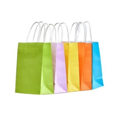 China Hot Selling Luxury Recycled Materials Personalized Take Away Shopping Custom Gift Kraft Paper Bag for sale