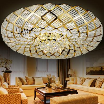 China Customized Large Modern Crystal Chandeliers Modern Used Hotel Chandelier Luxury for sale