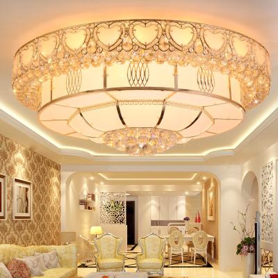 China Modern High Quality Customized Luxury Pendant Light For Home Hotel Gold Metal Round Big Glass Crystal Chandelier for sale