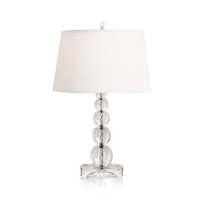 China Modern American Crystal Simple Bedroom Bedside Lamp Living Room Lamp for sale