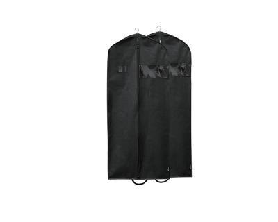 China Wholesale Modern Black With Clear Window Suit Jacket Shirt Coat Dress Shirt Garment Dust Protector Cover for sale