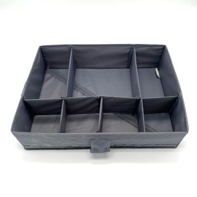 China Home Use Viable Wholesale Nonwoven Fabric Foldable Shoe Underwear Organizer Storage Box for sale