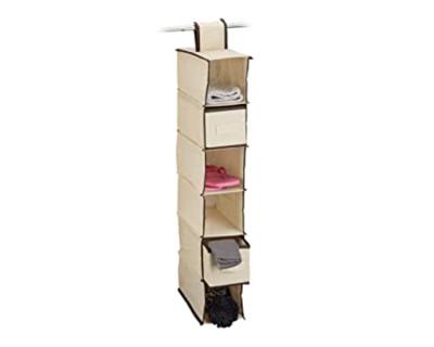 China Sustainable 6 Shelf Drawers Home Clothing Sweaters Shoes Accessories Pendant Closet Organizer for sale