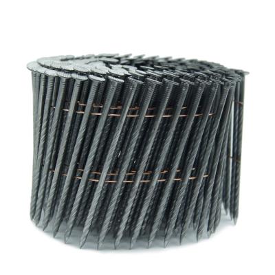 China Galvanized flat screw roofing nails flat head wire nails factory wholesale price is cheap for sale