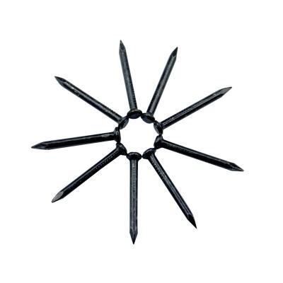 China Factory Product High Quality Flat Head Diamond Point Phosphor Black Concrete Steel Nails Galvanized for sale