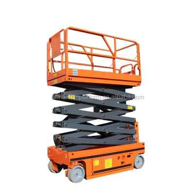 China Convenience 12M Factory Supplier Aerial Safety Operation Safety Operation Self Propelled Man Lift Easy Lift Hydraulic Self Propelled Scissor Lift for sale