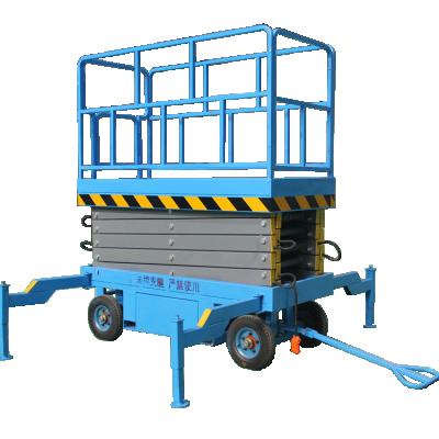 China Used For High Altitude Boom Lift Hydraulic Mobile Electric Hydraulic Scissor Lift for sale