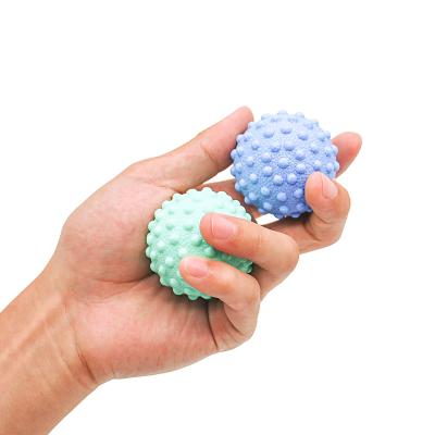 China Bodybiulding Yoga Massage Fascia Single Ball Muscle Fitness Ball Silicone Plantar Massage Ball 4.9cm for sale