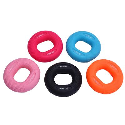 China 5 PCs 8*8*2cm Multifunctional Bodybuilding Fitness Grip Adjustable Strength Silicone Body Fitness Body Health Care Massage Training Equipments for sale