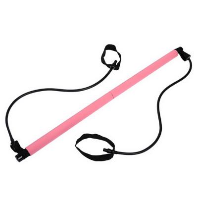 China Durable Multifunctional Back Tension Trainer Home Equipment Yoga Bar Fitness Pilates Bar Stretch Rope Stretch Belt for sale