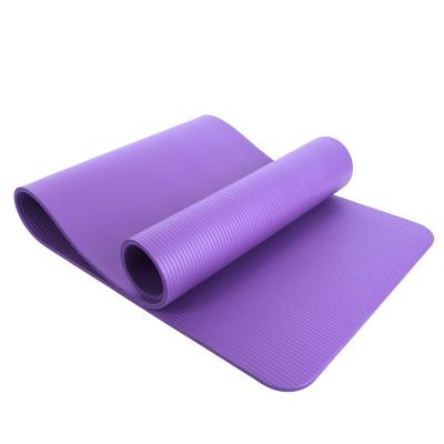 China Hot Selling Yoga Pilate Exercise PVC 6mm Yoga Mat For Promotion Customized Eco-friendly Mat for sale