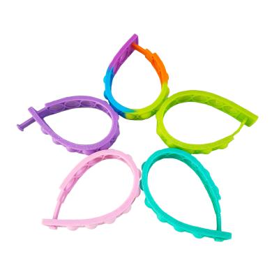 China 2021 Hot Interesting Silicone Bracelet Relaxation Noise Bracelet Sensory Wrist Strap for sale