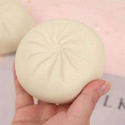 China Worry Relife Simulation Decompression Kitchen Toy Steamed Bun Slow Rebound Creative Decompression Toys for sale