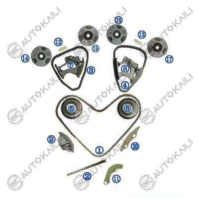 China Kit de cadeia de tempo para AUDI Q7 45/55 TFSI CREC 30TFSI 16-19 AUDI A6 Quattro CTDB 3.0TFSI 17-18 AUDI A7 Quattro CREC 3.0TFSI 16- AUDI A8L Quattro CREG CTDA 3.0TFSI 15- AUDI S5 CTDA 3.0TFSI 16- à venda