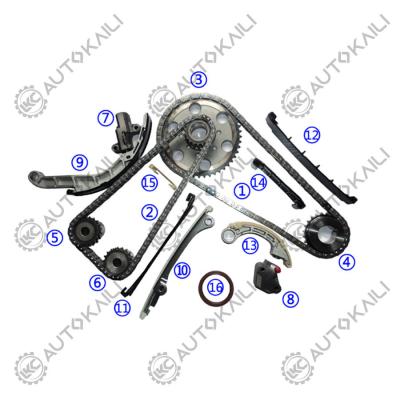 China Timing Chain Kit For NISSAN YD25DDTI Single  NAVARA Pickup D40 2.5 dCi 2488CC YD25DDTI 05.7-10.12  PATHFINDER III (R51) 2.5 dCi  2488CC YD25DDTi 05.1-08.9  PATHFINDER  III (R51) 2.5 dCi 2488CC  YD25 for sale