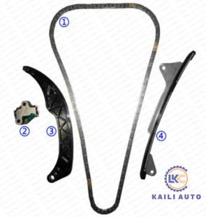 Chine Kit à chaînes 13506-0Y010 128L 13540-47030 de synchronisation de 2NR 3NR TOYOTA YARIS à vendre