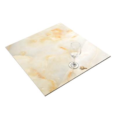 China Modern RAFFO Inkjet 600x600 Porcelain Glazed Polished Floor Onyx Tiles For Bathroom for sale