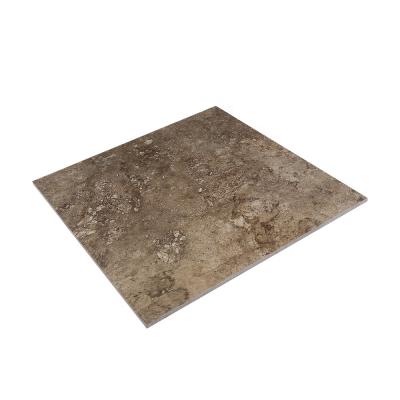 China Rustic Indoor Stone Flooring Tiles RAFFO Brown Porcelain 50X50 Non Slip Honed Tile for sale