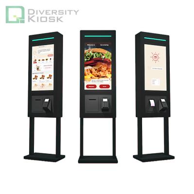 China Free Self Interactive Self Service Luxury Touch Screen Payment Kiosk Shopping Mall Advertising Ordering Kiosks for sale