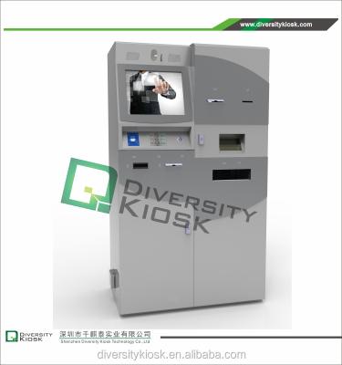 China automatic fuel dispenser spout self service with coin hopper ticket vending machine DK-D3401 for sale