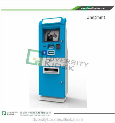 China wall mounted cash acceptor atm machine gilbarco fuel dispensers for sale DK-D3001 for sale