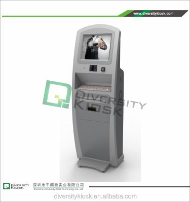 China sims 2 vending kiosk check in kiosk software DK-D3101 for sale