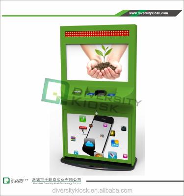 China rfid card reader kiosk coin selector for starbucks coffee kiosk DK-G3101 for sale