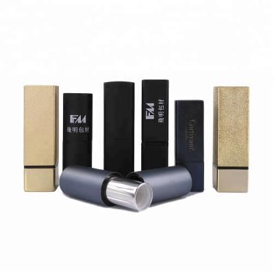 China Custom Cosmetics Empty Cosmetic Packaging Aluminum Lipstick Tube for sale