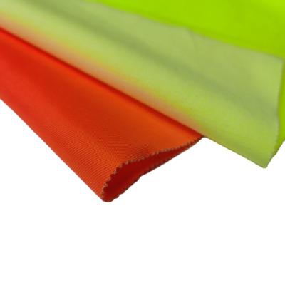 China Factory Supply 45% Polyester 55% Cotton Fluorescent High Visibility Outdoor Workwear Twill Fabric for sale