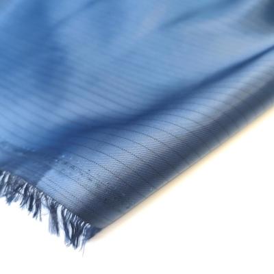 China Suppliers 100% Antistatic Polyester Antistatic Chinese Taffeta Fabric For Electronics Factory Workwear for sale